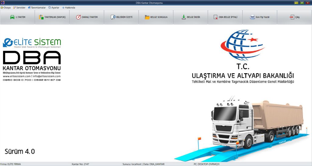 Doğrulanmış Brüt Ağırlık